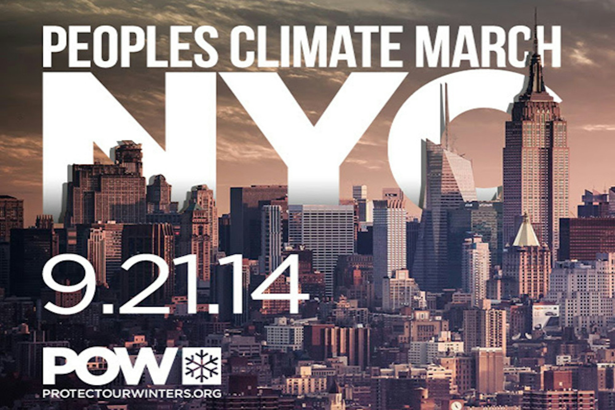Join Protect our Winters in its People's Climate March, NYC