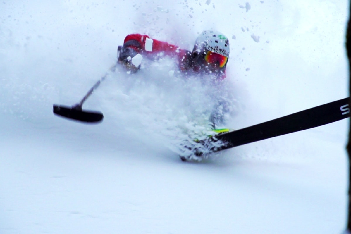 Follow adaptive big mountain skier in trailer for T-Bar Films' "Vasu Sojitra: Out on a Limb"