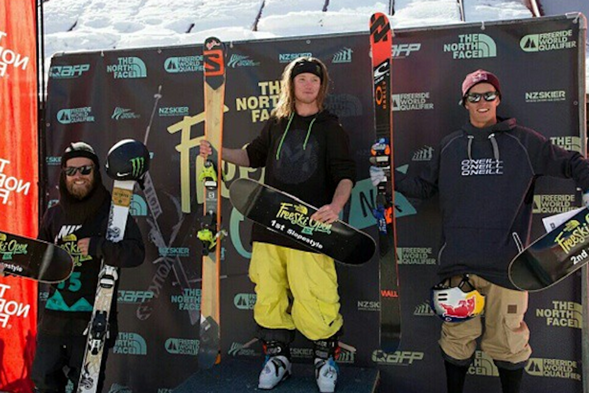 Woods, Sildaru top slopestyle podiums at TNF Freeski Open of NZ
