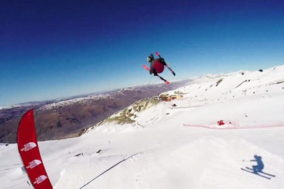 Ski Video: Take a lap through the 2015 NZ TNF Freeski Open slopestyle course
