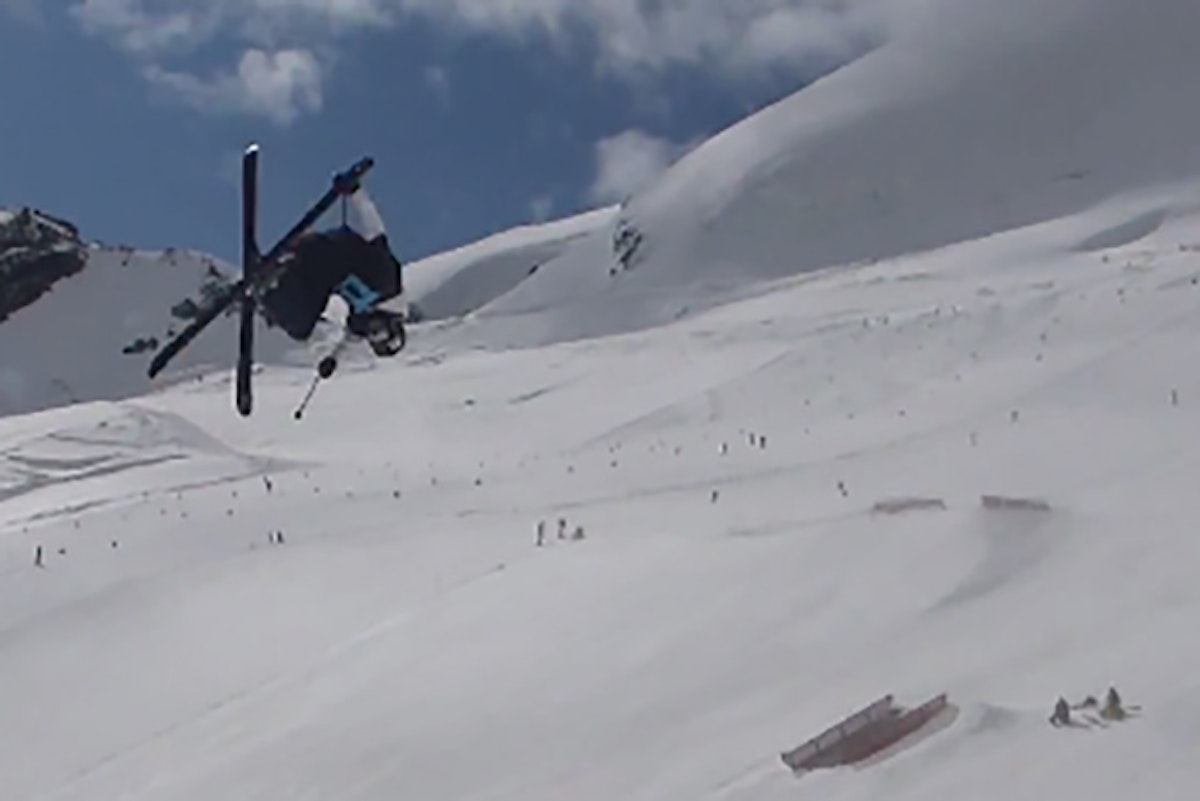 Watch: 15-year-old Alex Hall flaunts his skills in Saas Fee, Switzerland