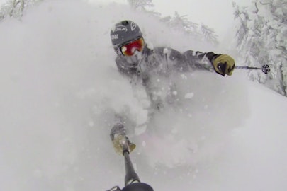 Powderwhore's "Some Thing Else" trailer is steep and very deep