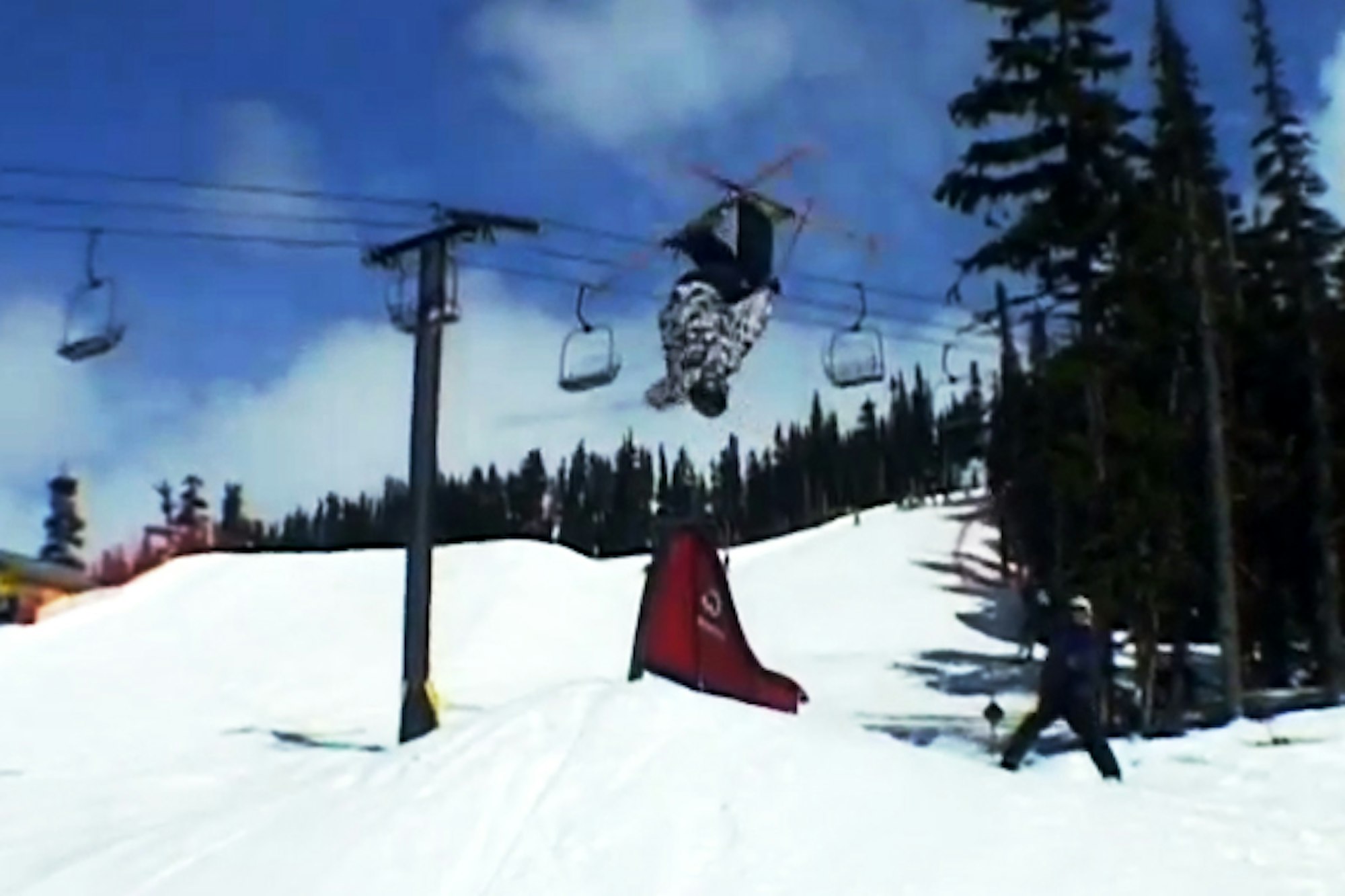 Candide Thovex's Tuesday throwback documents a burly, bloody crash in Whistler