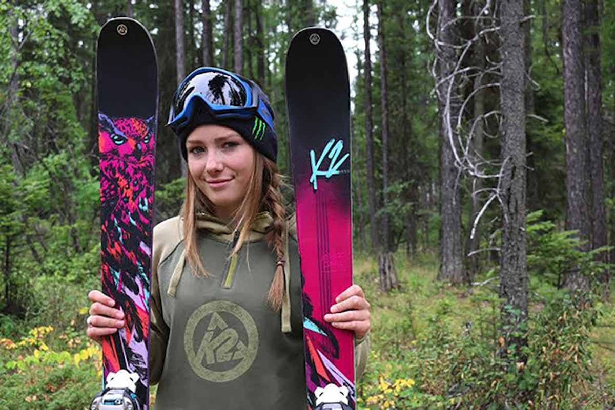 15-year-old slopestyle phenom Maggie Voisin signs with K2 Skis