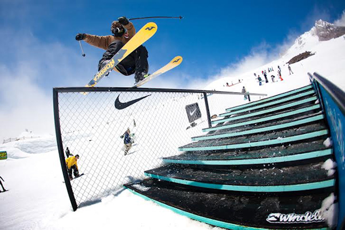 Saga Outerwear and PBP invade Windells' session three in style