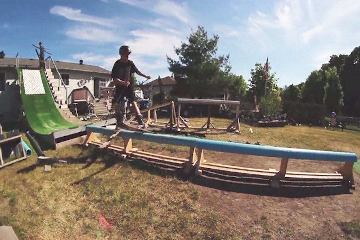 These kids don't take the term "Jib Garden" lightly