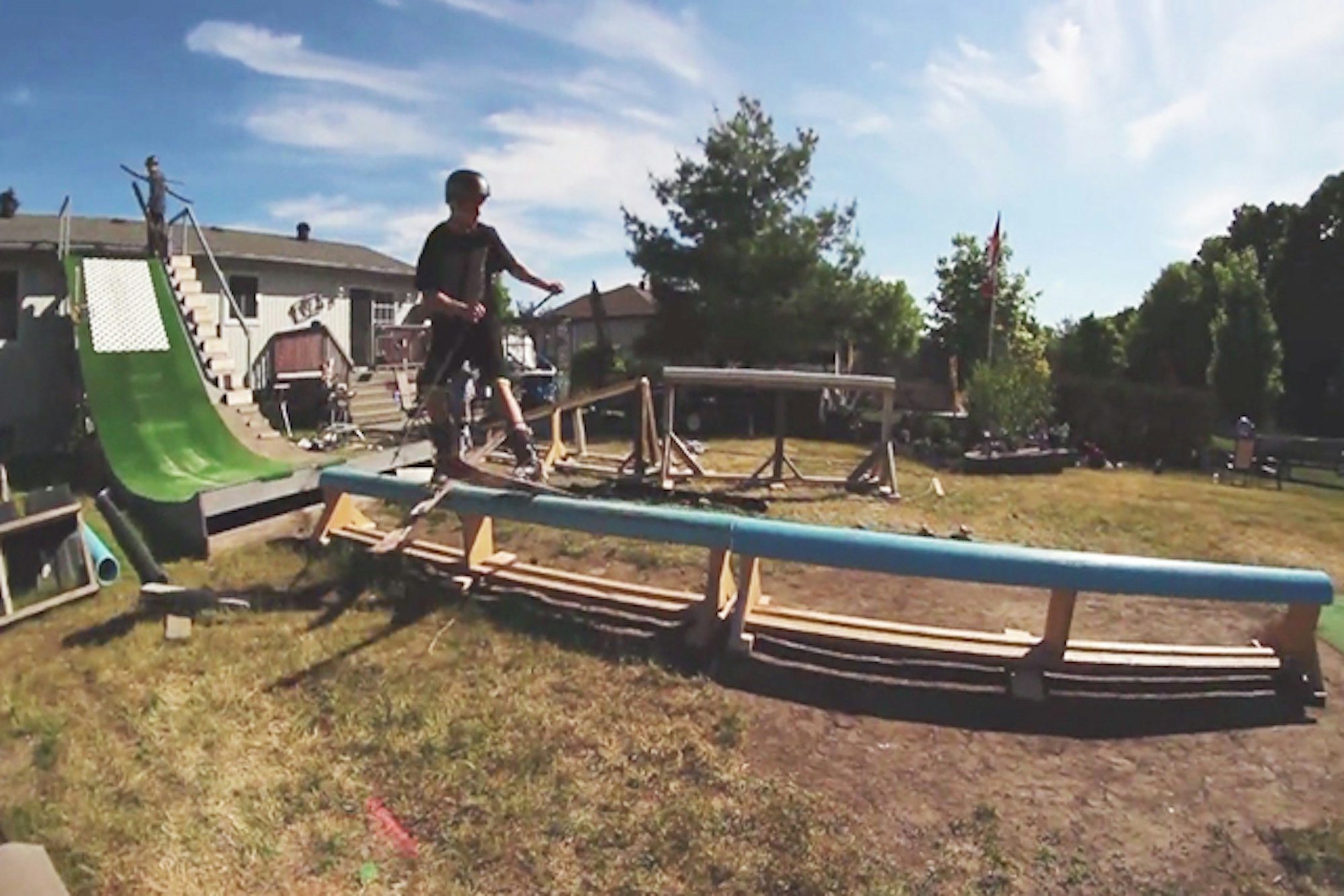 These kids don't take the term "Jib Garden" lightly