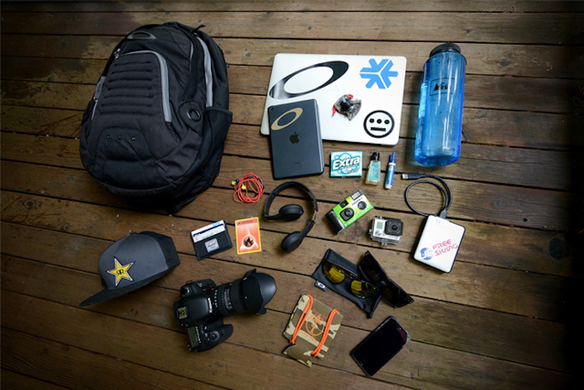 What's In The Bag: See what Joss Christensen packs inside his carry-on