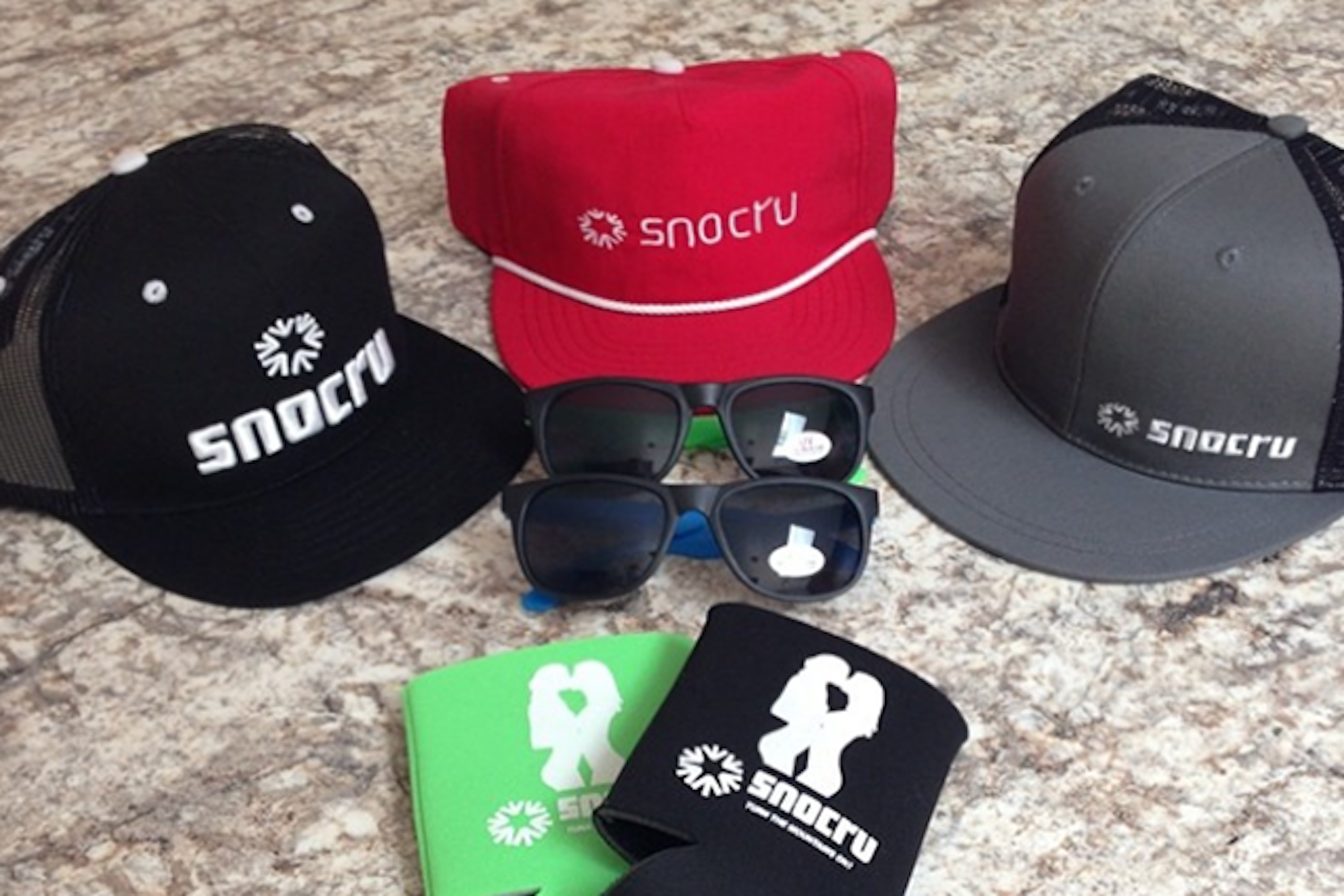 The folks at SNOCRU are giving away free sh*t all summer