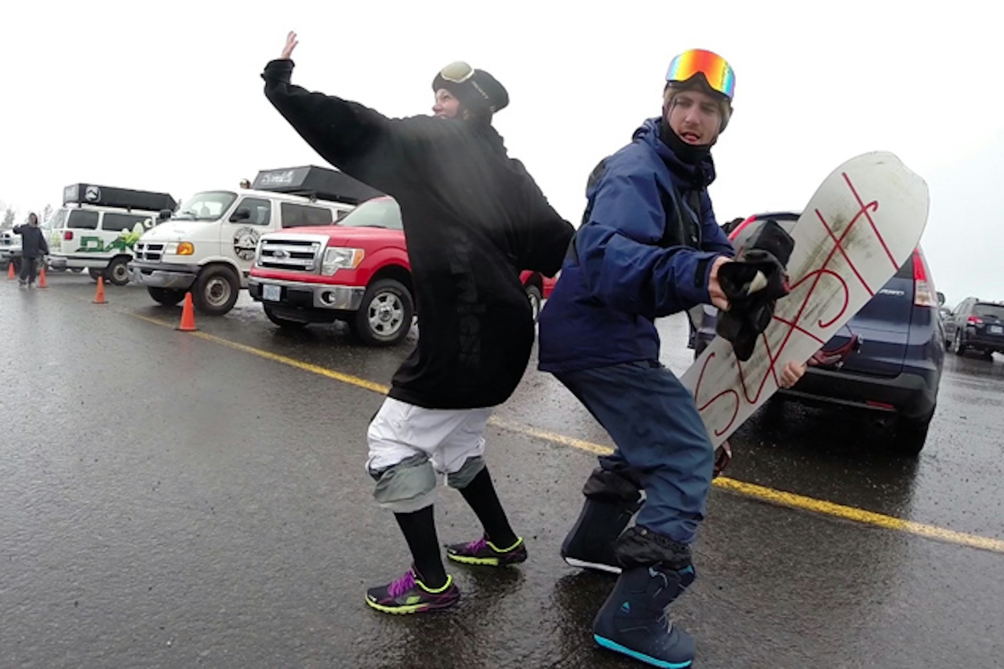 Watch: Closing out #FreeskierWeek at Windells with rail jams and dance parties