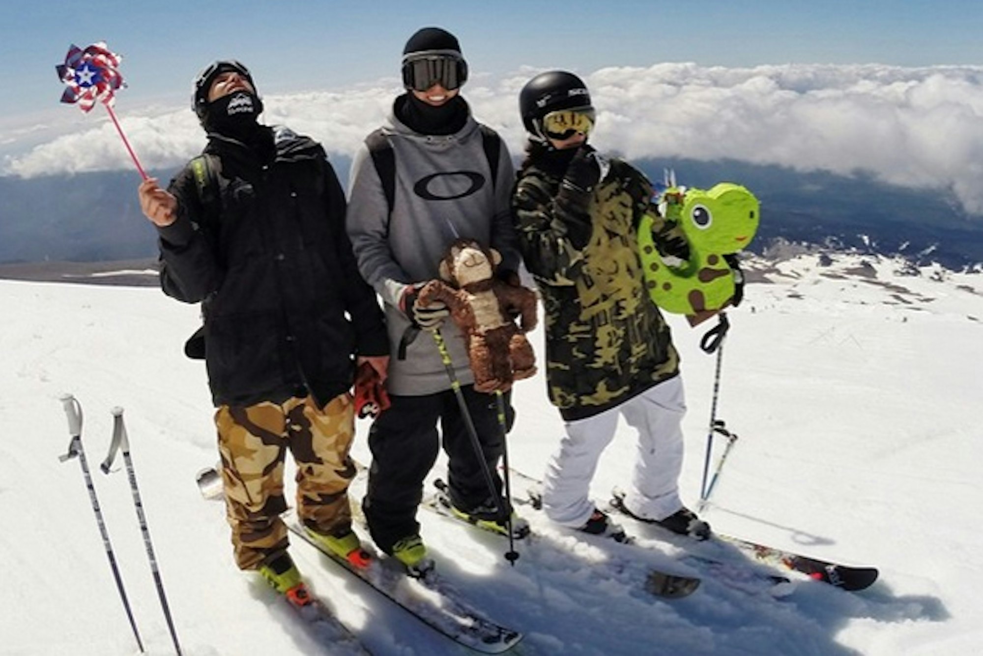 #FreeskierWeek hits the snow at Timberline, Mt. Hood; see the video here