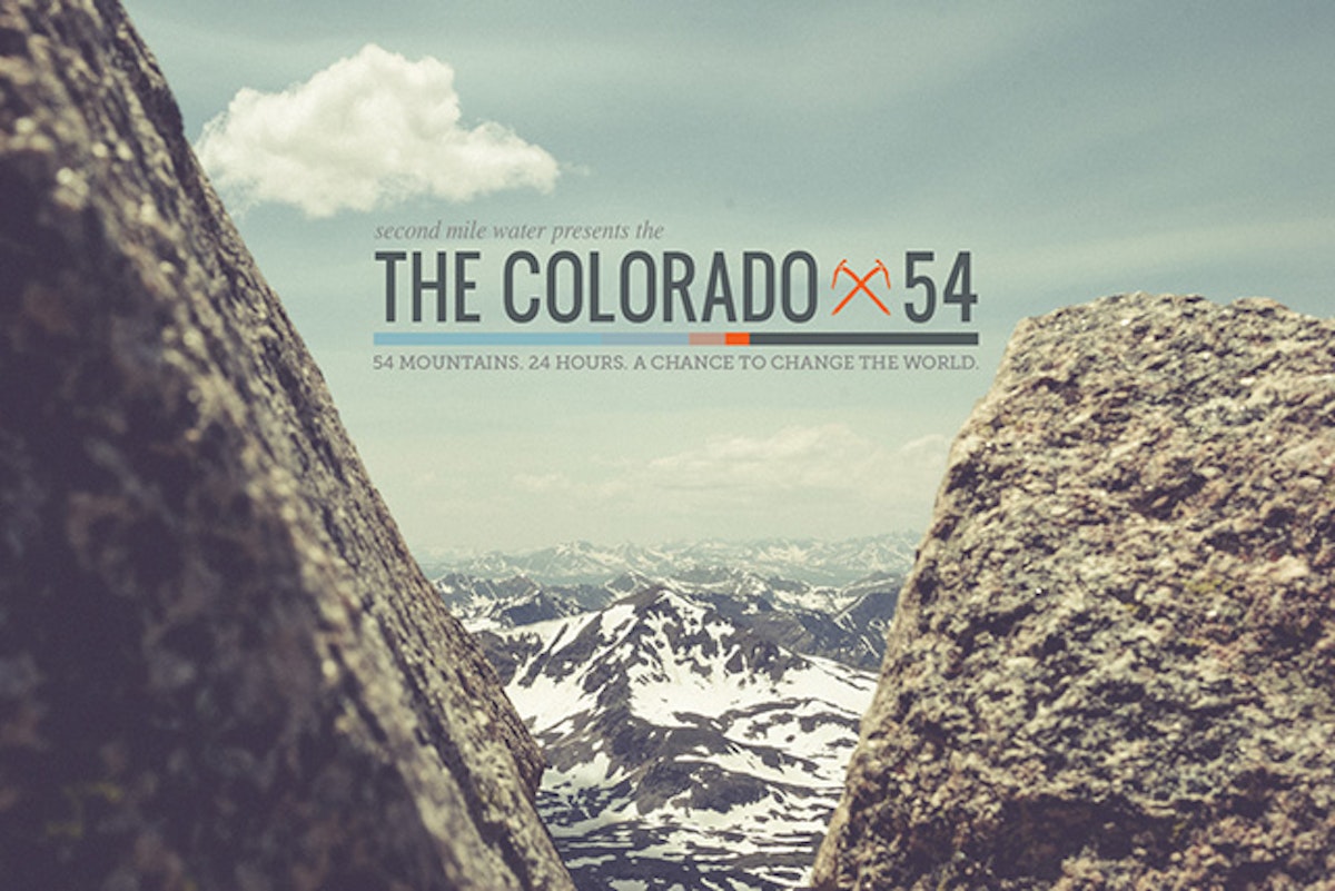 The Colorado 54: Collectively climbing for a great cause