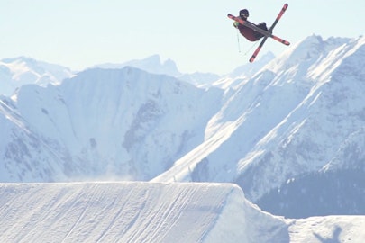 Big jumps, blue skies—LAAX will make you crave summer shred