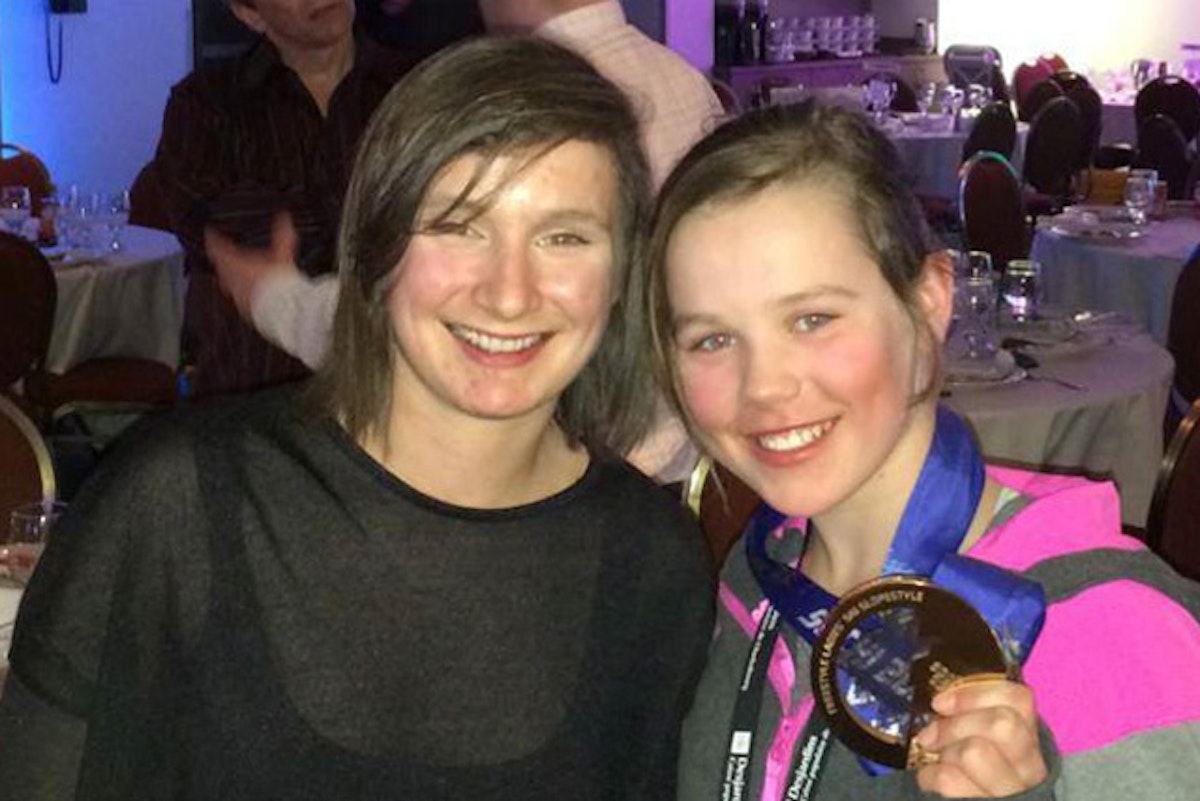 Sarah Burke FDN and Momentum Camps award 2014 "Spirit of Sarah Scholarship"