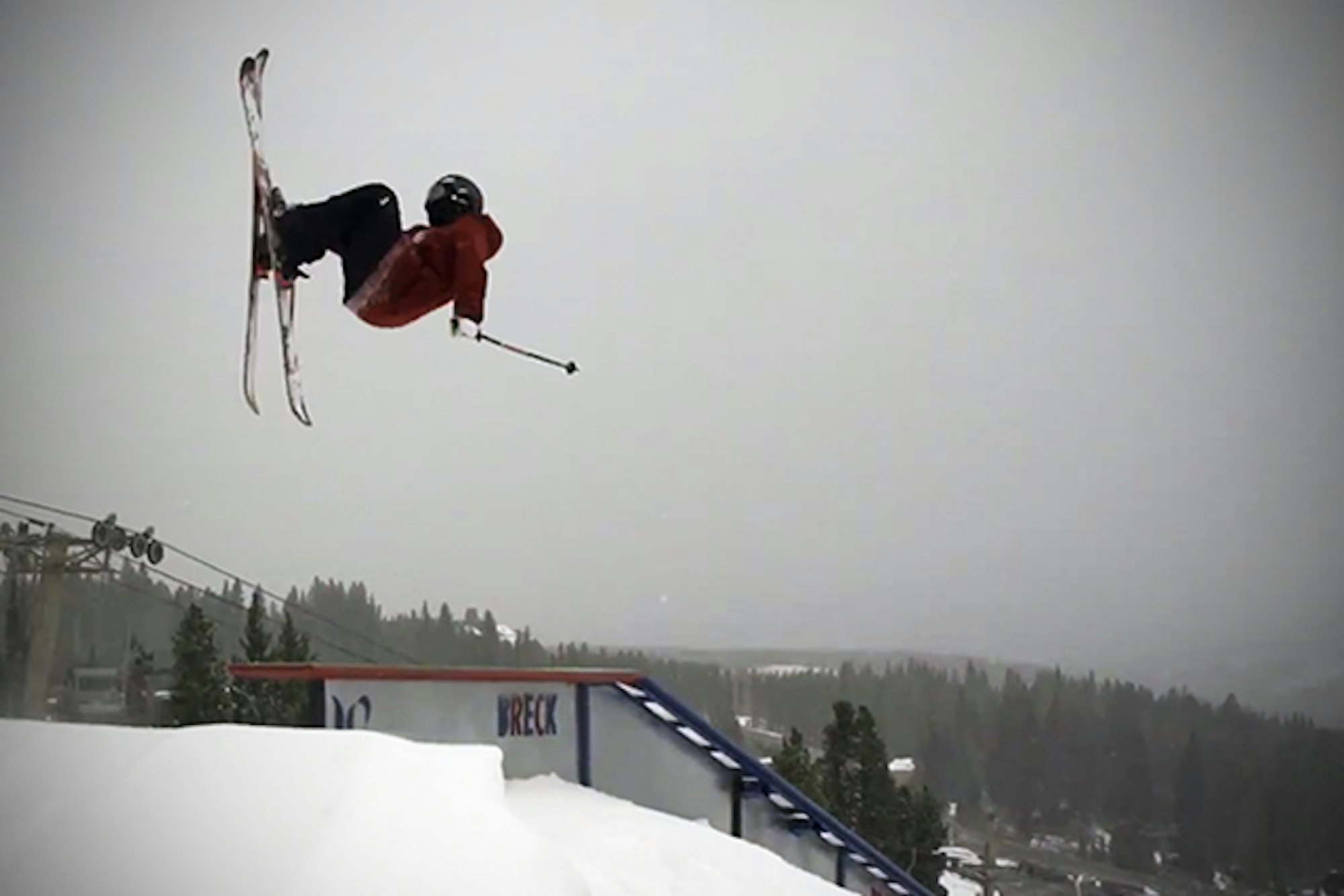 Gus Kenworthy drops late season hammers at Breckenridge