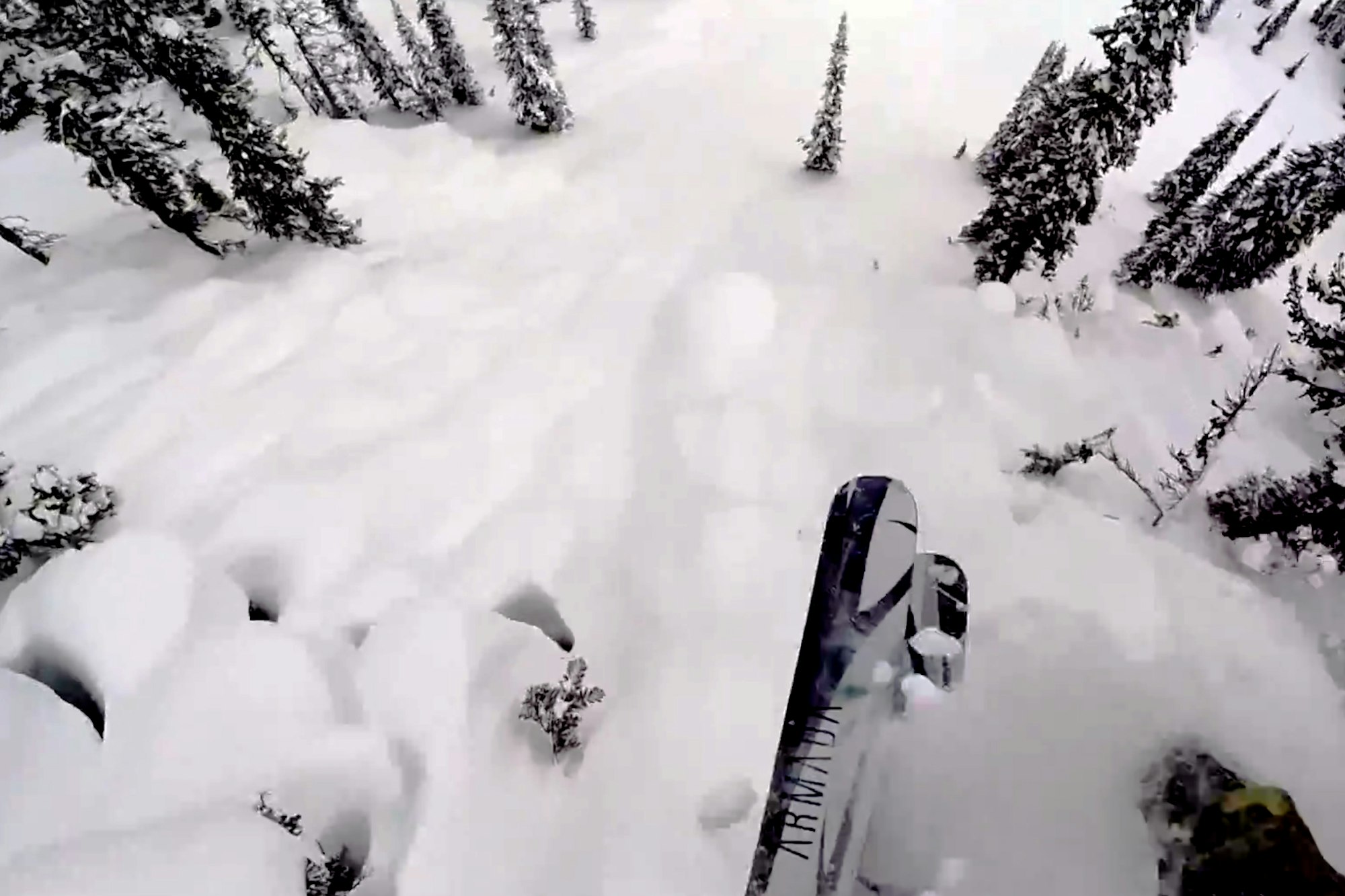 Enjoy this gigantic pillow drop from Tanner Hall in British Columbia