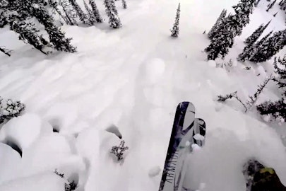 Enjoy this gigantic pillow drop from Tanner Hall in British Columbia