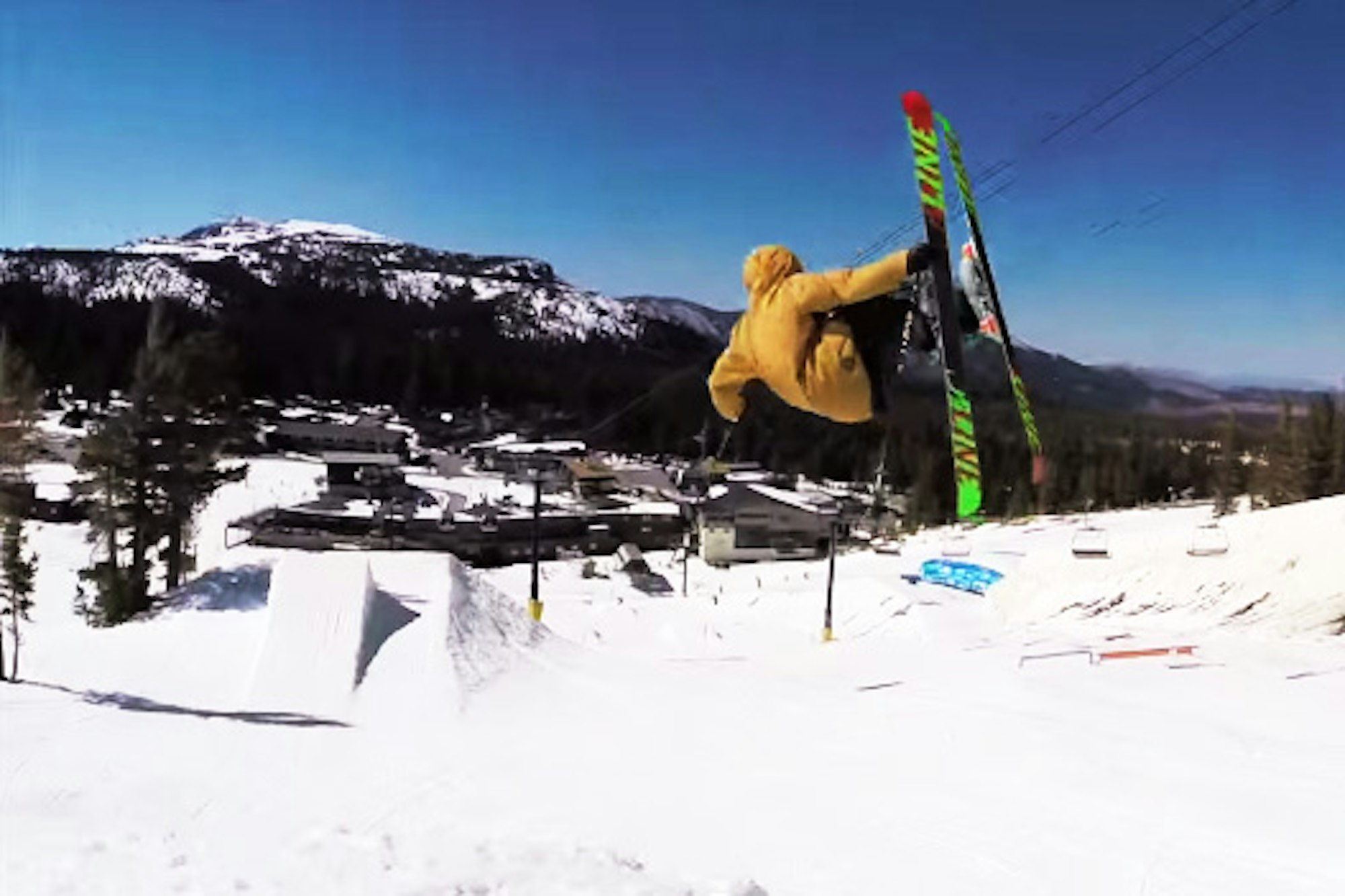 Line Traveling Circus invades Mammoth for late season Unbound session