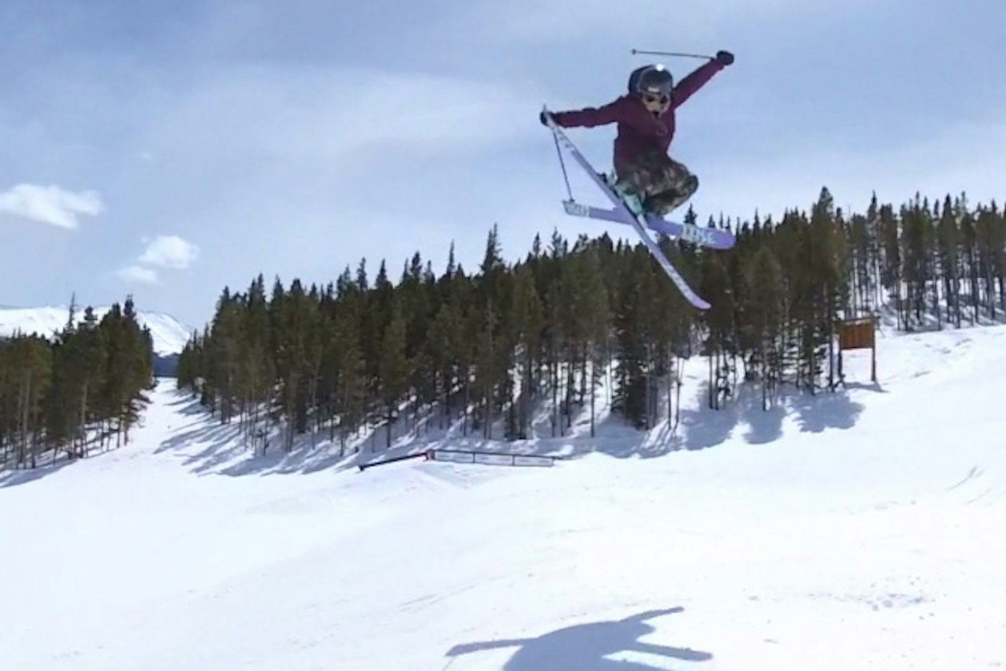 Spend an action-packed minute with Kim Lamarre at Breck Parks