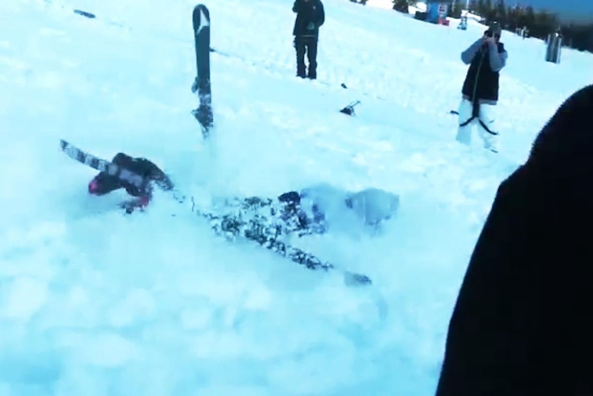 Watch Nicky Keefer eat sh#t on a double backflip attempt at WCS8