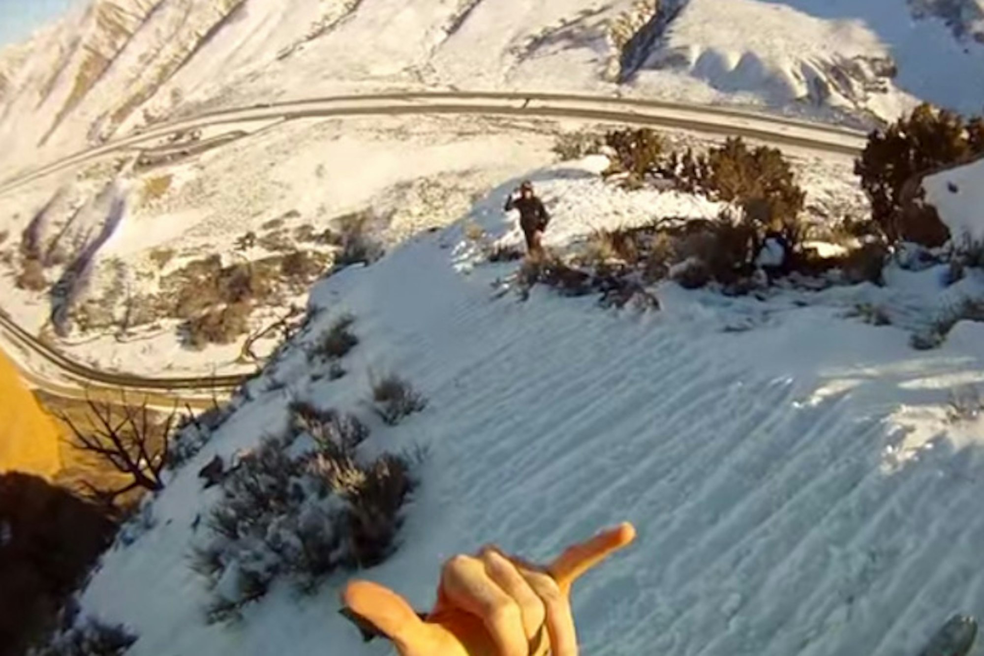 Ski-BASE front flip reminds you to be a little more extreme