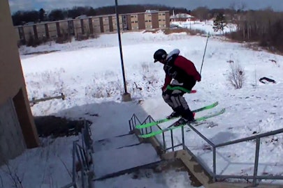 LJ Strenio returns home to the parks of New England in "Neo" season finale