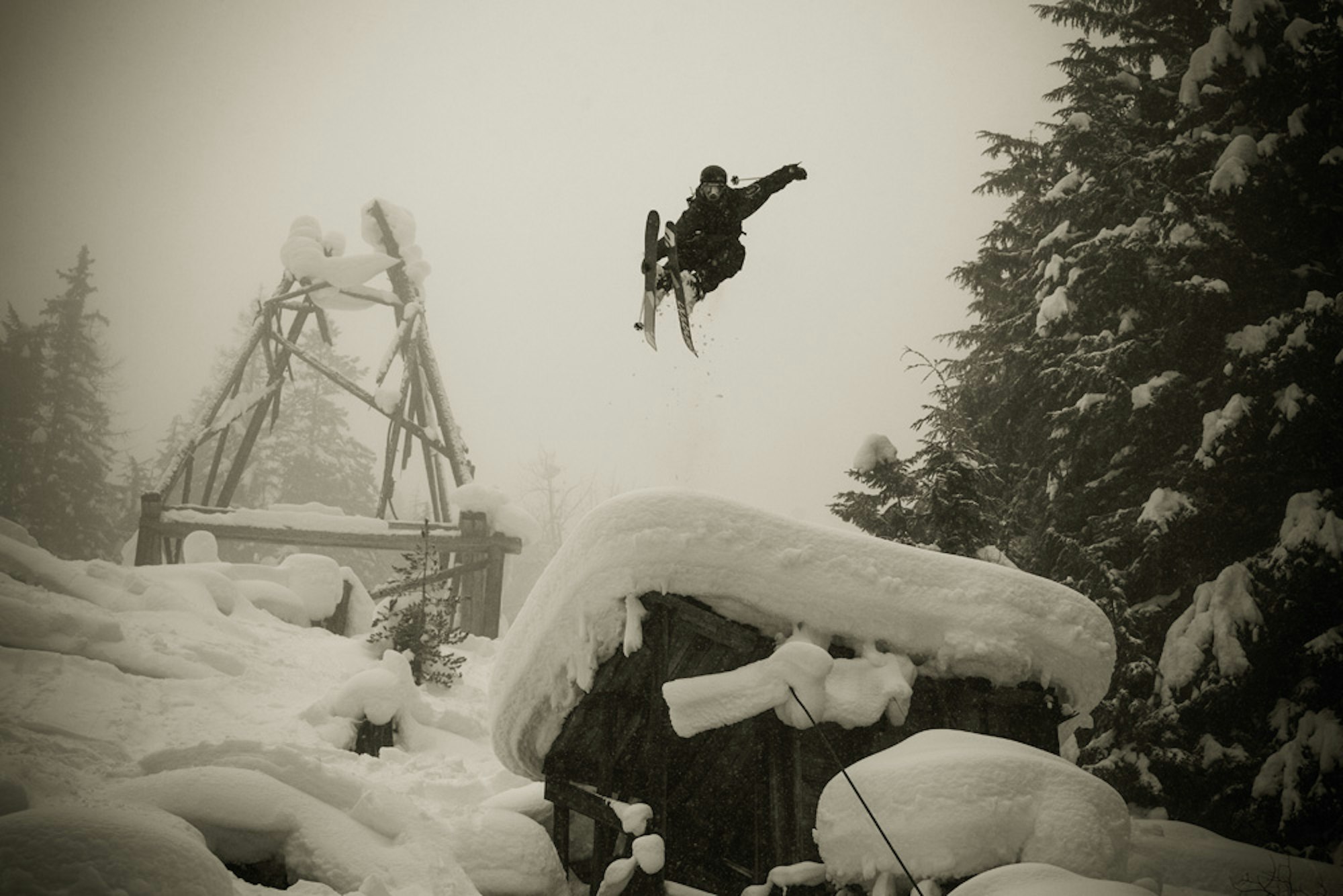Gallery: Bryn Hughes captures skiing in the ghost towns of British Columbia