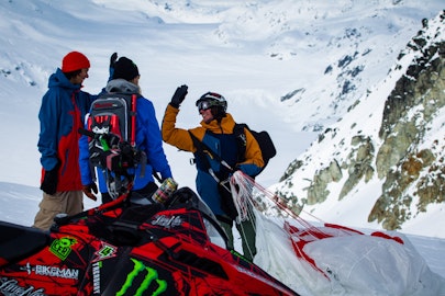 Gallery: Rory Bushfield tosses skis from plane, skydives into Whistler backcountry