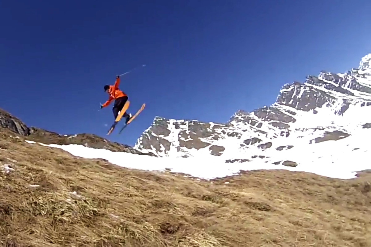A crash course in grass skiing from Mattias Larsson in new edit