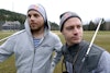 A quick chat with Pettit and Hunder at the driving range, pre WSSF big air