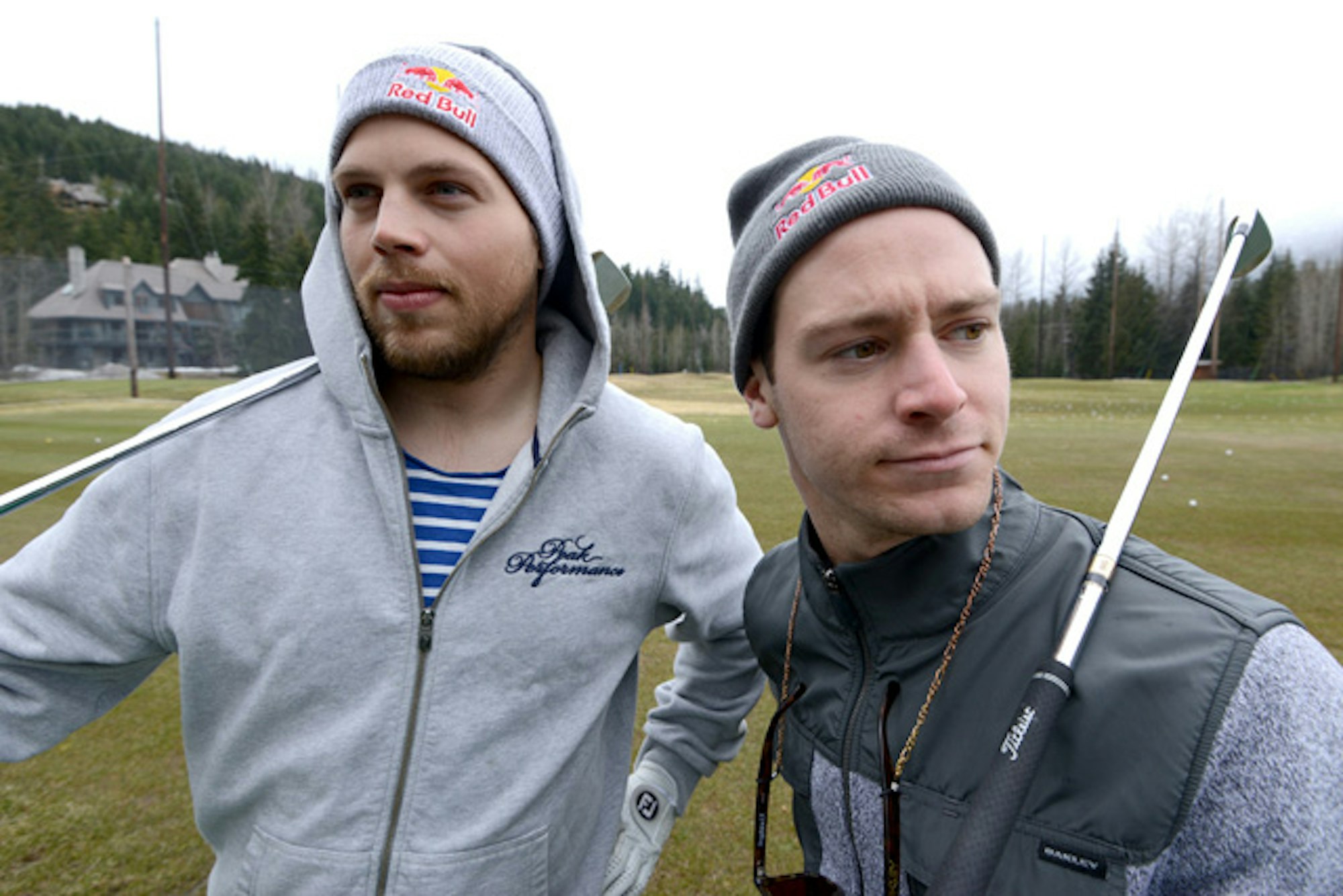 A quick chat with Pettit and Hunder at the driving range, pre WSSF big air