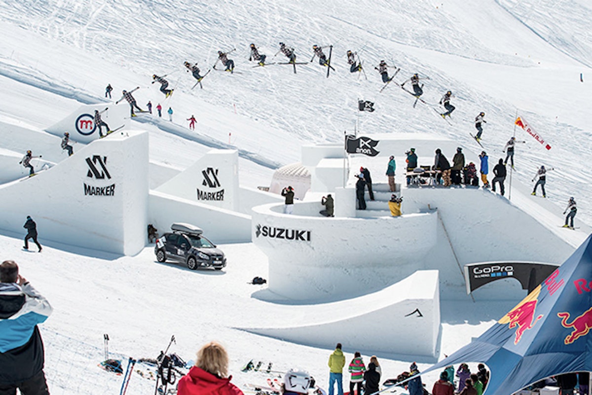 Skiing's best ladies throw down on the castle in final Nine Queens highlight clip