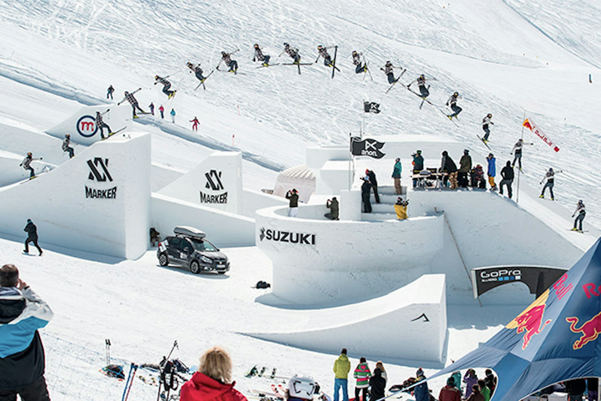 Skiing's best ladies throw down on the castle in final Nine Queens highlight clip