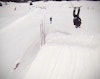 Video: Two skiers team up for the "piggyback backflip"