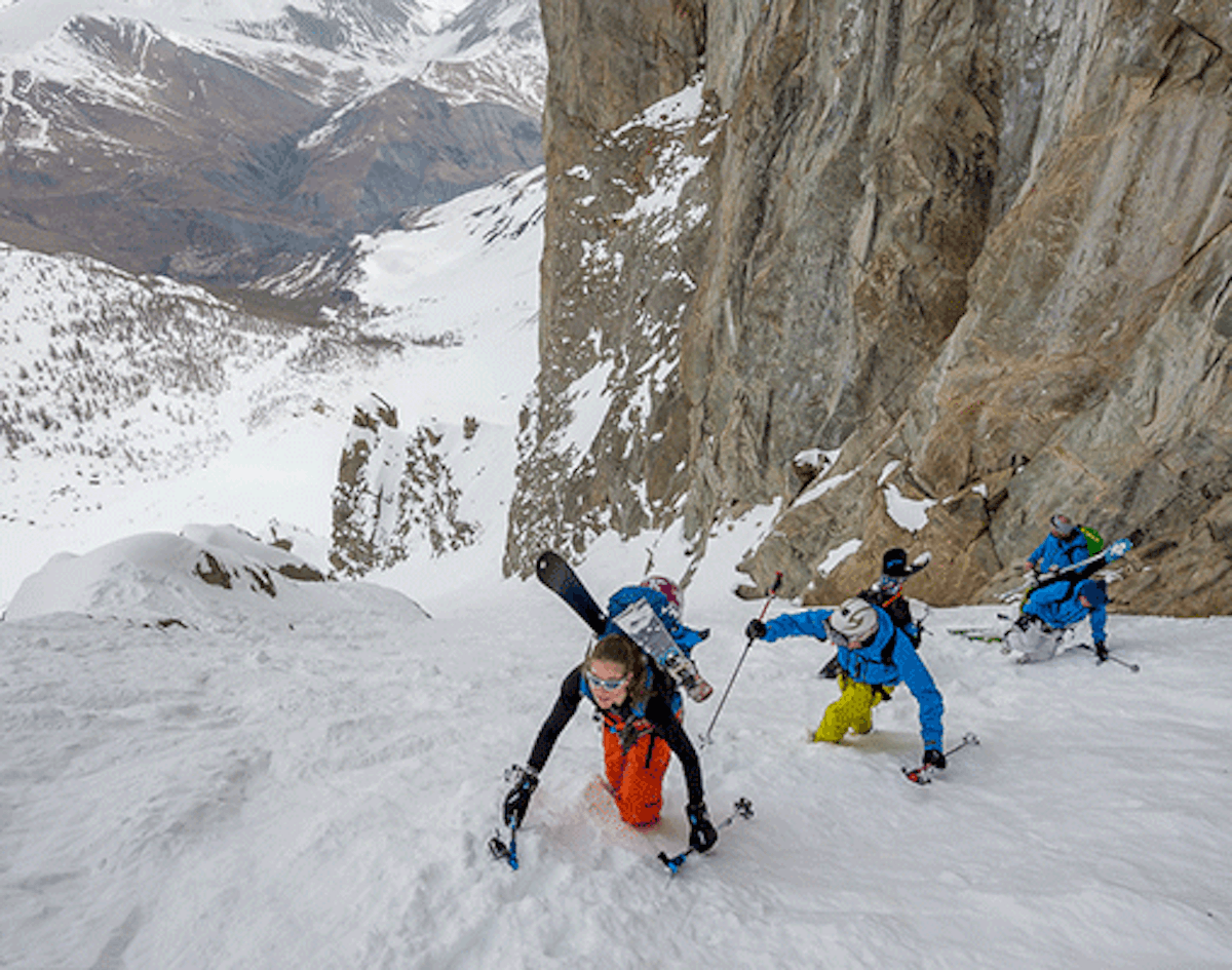 Gore-Tex Experience Tour: Contest winners go ski mountaineering in La Grave