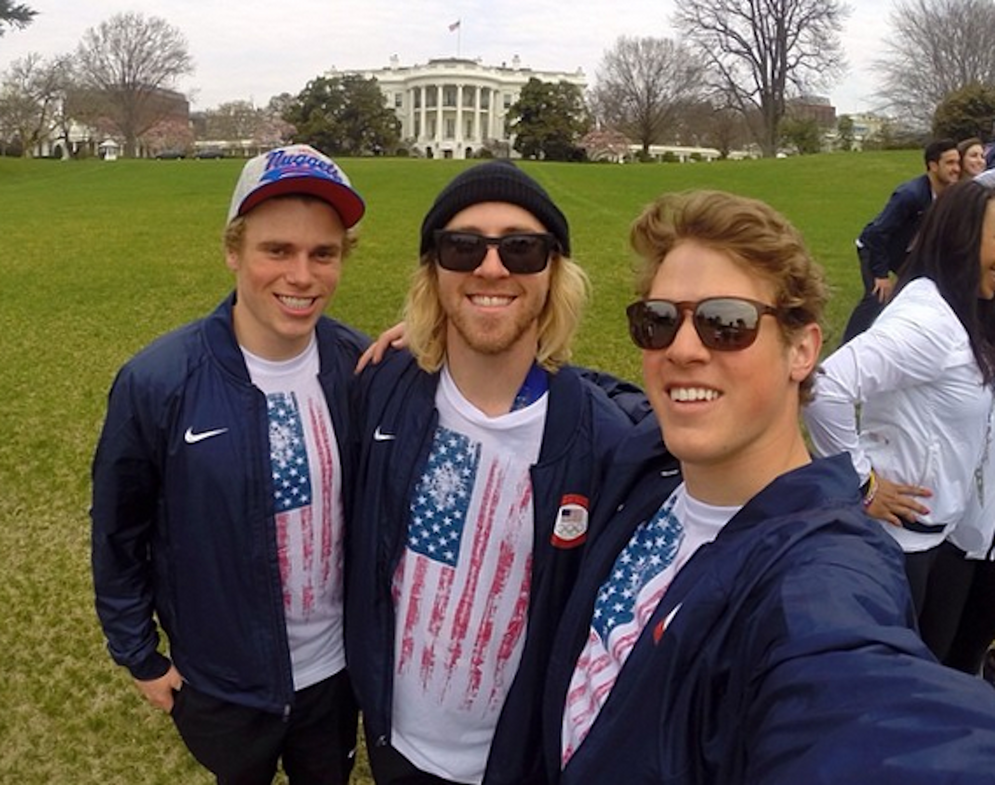 See social media reactions from Team USA's visit to the White House