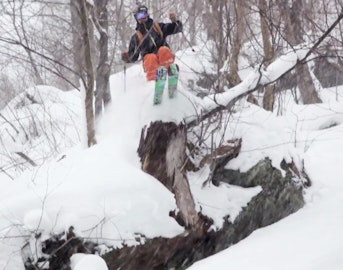 Ben Leoni hunts for powder in the Vermont backcountry in latest "Working For The Weekend"