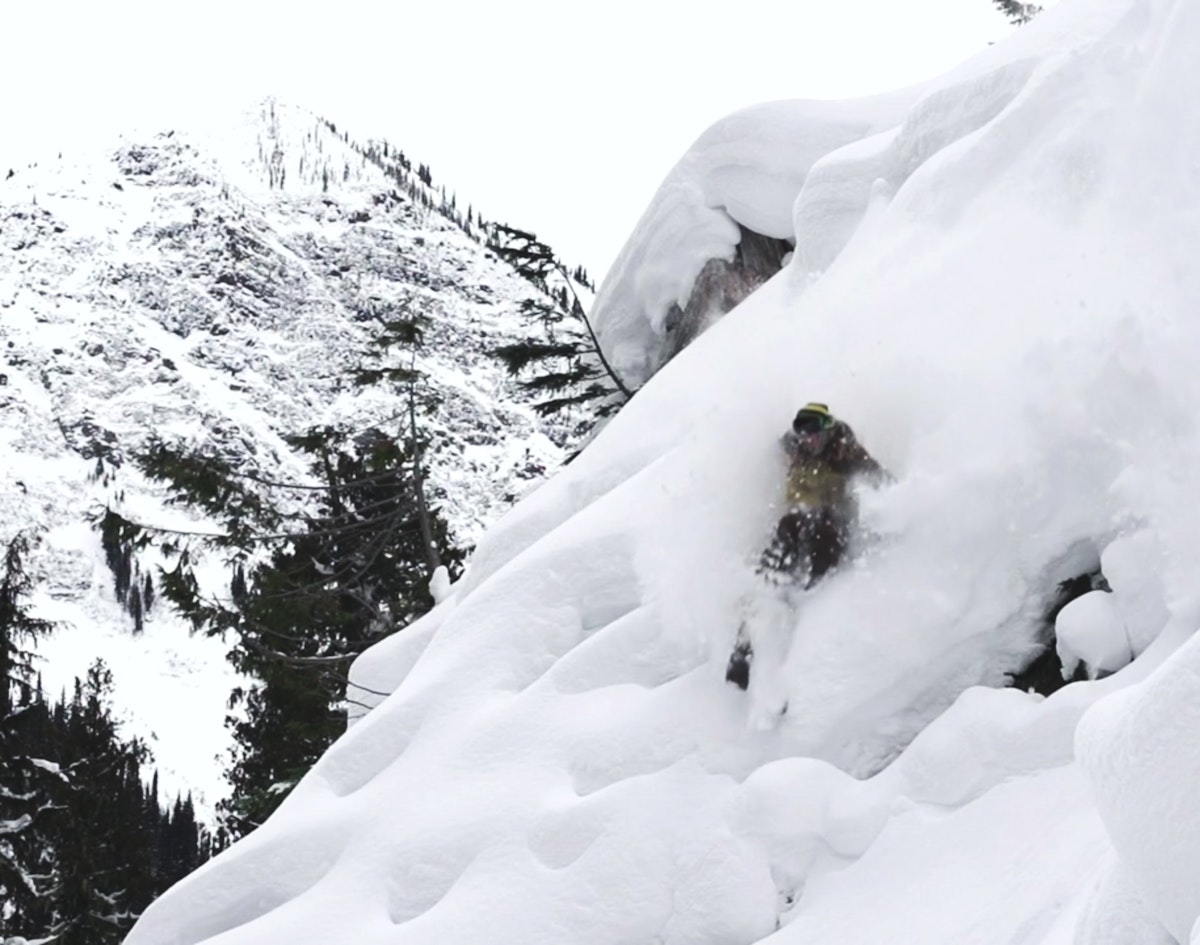 Pillow skiing 101, presented by John Spriggs, Sammy Carlson in "Revelstoked"