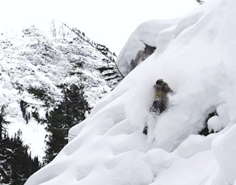 Pillow skiing 101, presented by John Spriggs, Sammy Carlson in "Revelstoked"