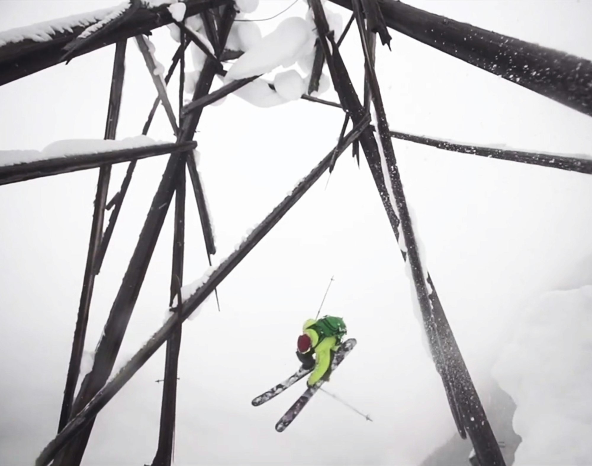 Josh Daiek maneuvers through abandoned BC mining town in "Framework"