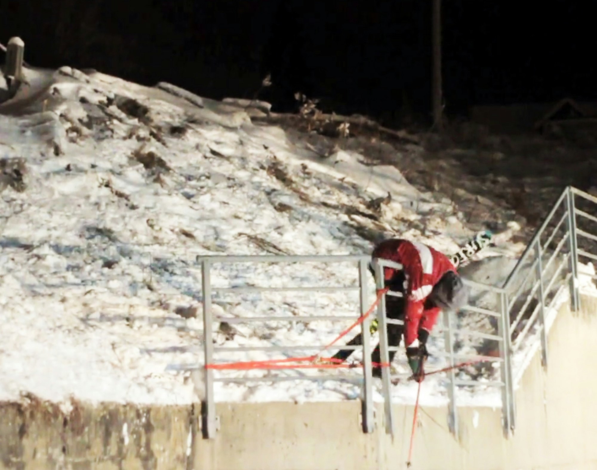 Bail segment from "Our Own Way" showcases the physical toll of urban skiing