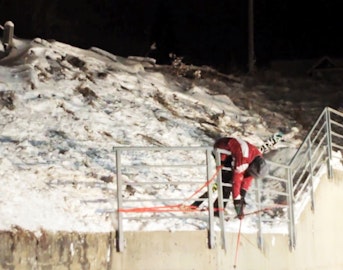 Bail segment from "Our Own Way" showcases the physical toll of urban skiing
