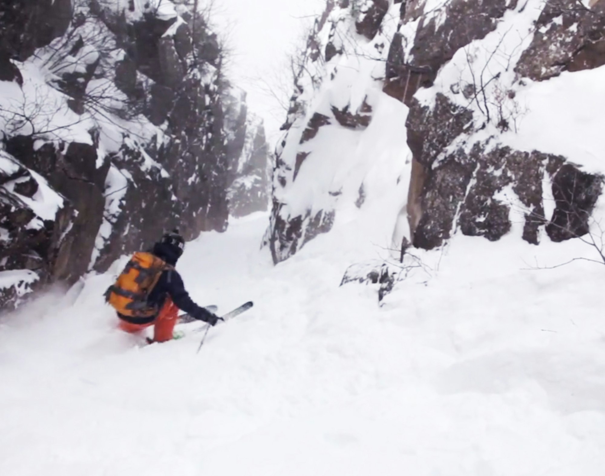 Ben Leoni conquers narrow New Hampshire chutes in latest "Working for the Weekend"