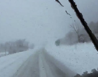 Day 2 of #RTC14 finds Team Nordica headed to Vermont on snowy roads