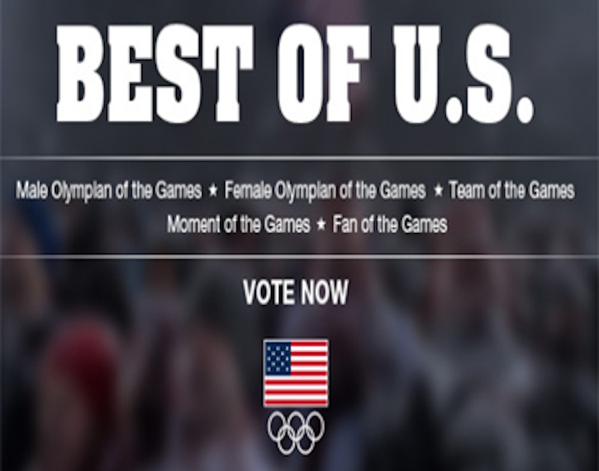 Vote now for the "Best of the U.S. Olympic awards"