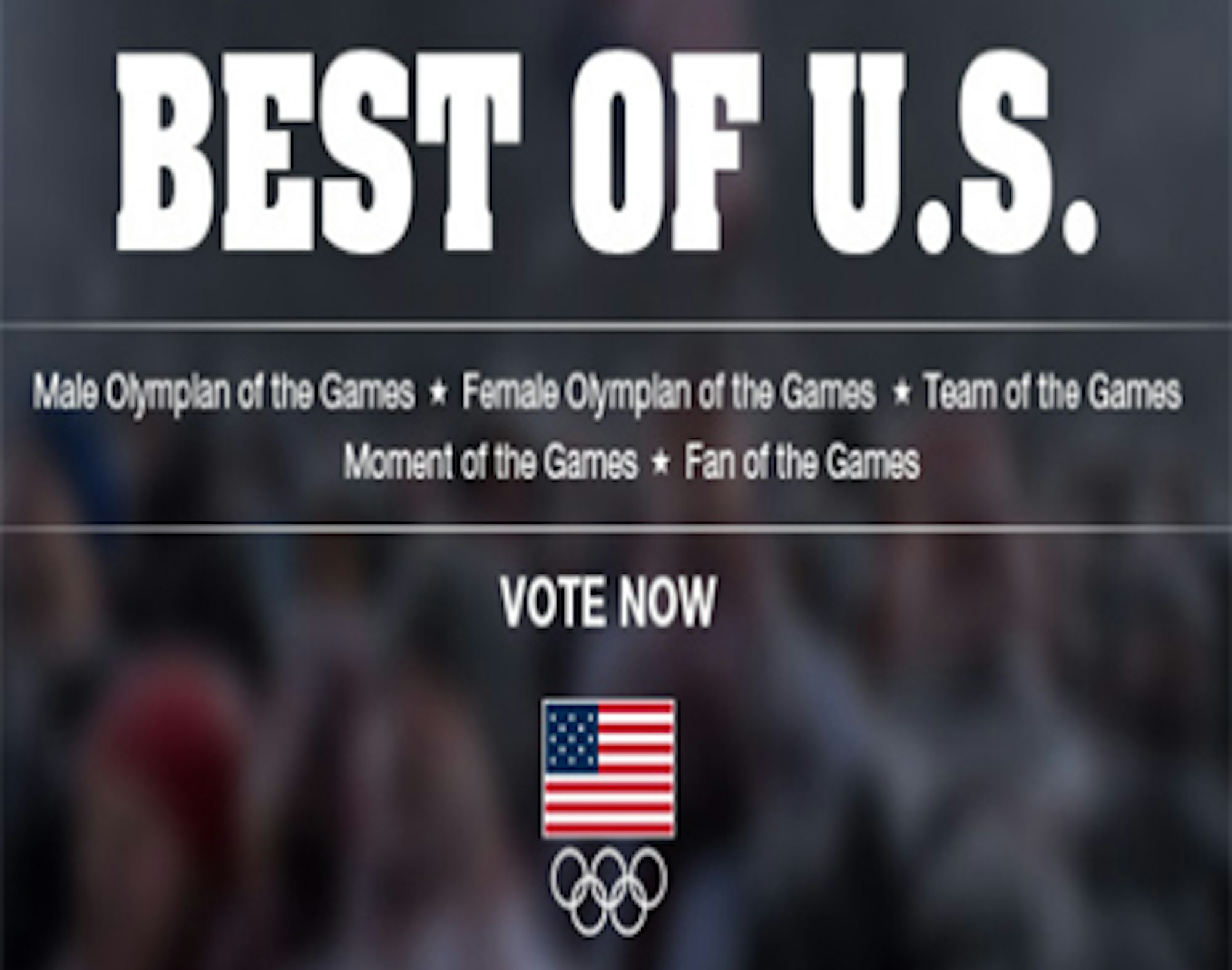 Vote now for the "Best of the U.S. Olympic awards"