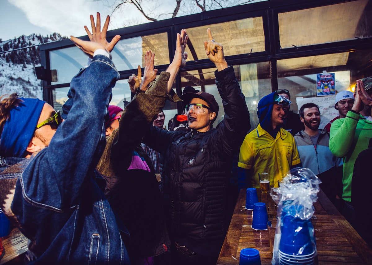 See 13 photos from Freeskier's rowdy flip cup tourney in Aspen (part 1 of 3)