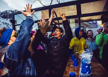 See 13 photos from Freeskier's rowdy flip cup tourney in Aspen (part 1 of 3)