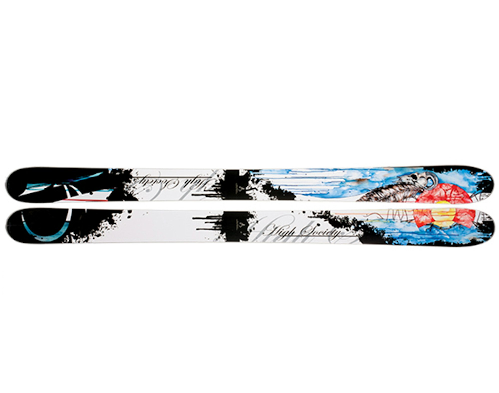 We're giving away a pair of 2014 High Society Powchickawowow Dual Rocker skis