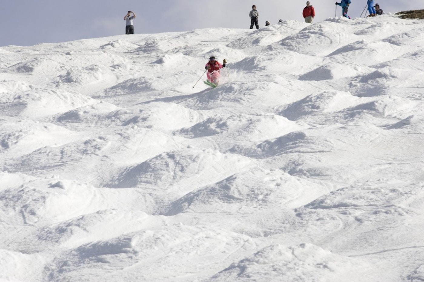 Retro mogul day.  Killington, VT closing day 2009
